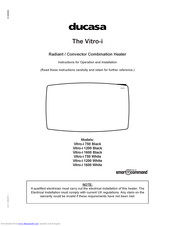 Ducasa Vitro-i 1600 Black Instructions For Operation And Installation