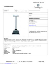 SpaEquip SECA703 Installation Manual
