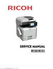 Ricoh Sp4510sf Manuals Manualslib