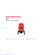 General XL1 Instruction Manual