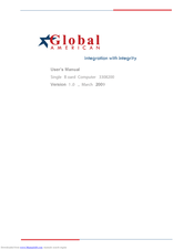 Global 3308200 User Manual