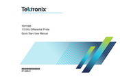 Tektronix TDP1500 Quick Start User Manual