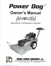 POWER DOG AMBUSH Owner's Manual