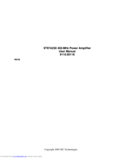 ISC 9T97A250 User Manual