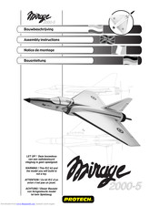 Protech MIRAGE 2000-5 Assembly Instructions Manual