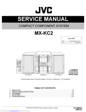 JVC SP-MXKC2 Service Manual