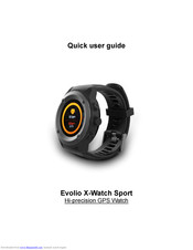Evolio X-Watch Sport Quick User Manual