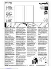 Wiemann 991900 Assembly Instruction Manual