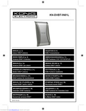 Konig KN-DVBT-IN61L Manual