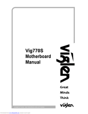 Viglen Vig770S Manual