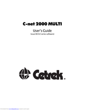 Cetrek C-net 2000 MULTI User Manual