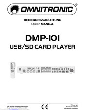 Omnitronic DMP-101 User Manual