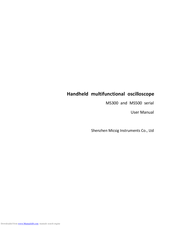 Shenzhen Micsig Instruments MS300 series User Manual