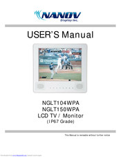 nanov NGLT104WPA User Manual