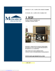 Monarch I 3525 Assembly Instructions Manual