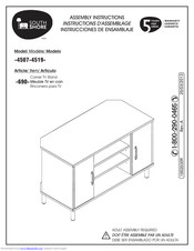 South Shore 4519 Assembly Instructions Manual