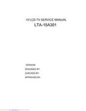 KXD LTA-15A301 Service Manual