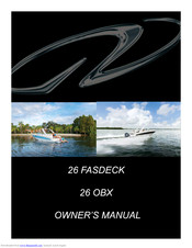 Regal 26 FASDECK Owner's Manual