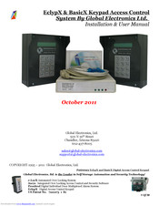 Global electronics BasicX Installation & User Manual