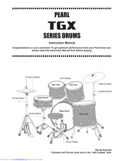 Pearl TGX Series Instruction Manual