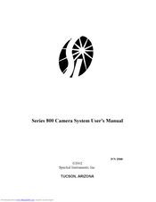 Spectral Instruments Series 800 User Manual