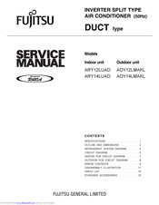 Fujitsu AOY12LMAKL Service Manual