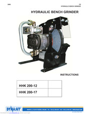 Dynaset HHK 200-12 Instructions Manual