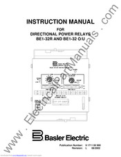 Basler BE1-32 O/U Instruction Manual