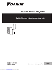 Daikin Altherma ERLQ011-014-016CA Installer's Reference Manual