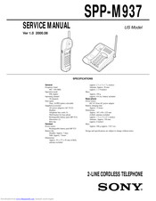 Sony SPP-M937 Service Manual