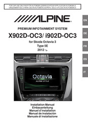 Alpine i902D-OC3 Installation Manual