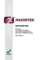 AXIOMTEK GOT5100T-832 User Manual