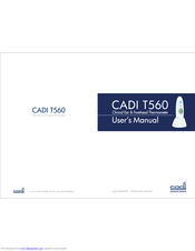 Cadi T560 User Manual