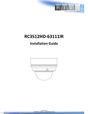 Riva RC3512HD-6311IR Installation Manual