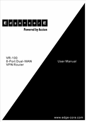 Edge-Core VR-100 User Manual