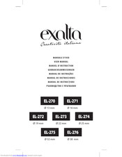 EXALTA EL-276 Instruction Manual
