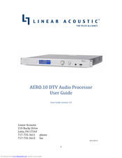 Linear Acoustic AERO.10 User Manual