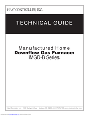 Heat Controller MGD60-E3B Technical Manual