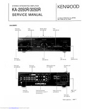 Kenwood KA-3050R Service Manual