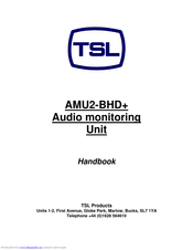 TSL AMU2-BHD+ Handbook