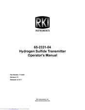 RKI 65-2331-04 Operator's Manual