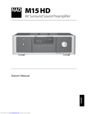 NAD M15HD Owner's Manual