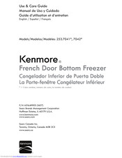 Kenmore 253.7041 series Use & Care Manual