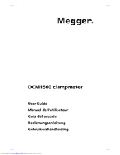 Megger DCM1500 User Manual