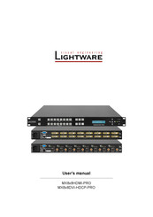 Lightware MX8x8HDMI-Pro User Manual