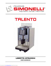 Nuova Simonelli TALENTO User Handbook Manual