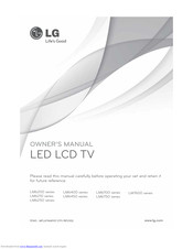 LG LM6750 series Owner's Manual
