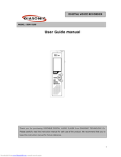 Diasonic DDR-5100 User Manual Manual