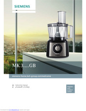 Siemens MK3....GB Instruction Manual