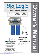 Bio-Logic PURE WATER PACK BIO 1.5 PWP Owner's Manual